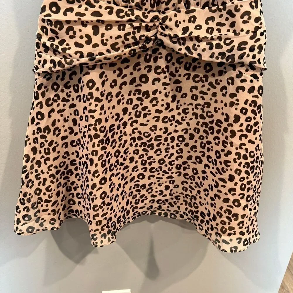 ASOS Leopard dress Size 6 - Picture 4 of 9